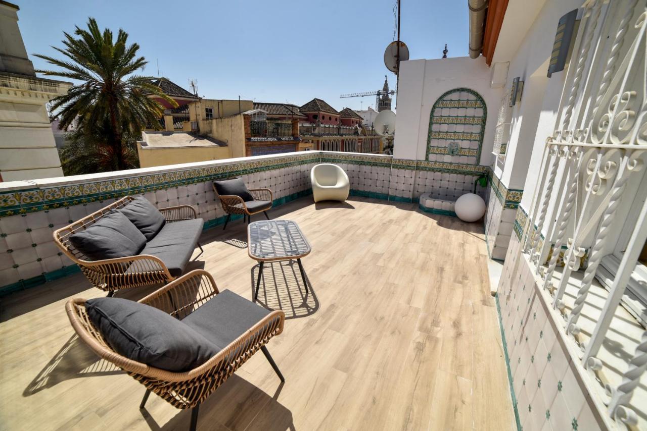 Lux Home - Sierpes Terrace Séville Extérieur photo